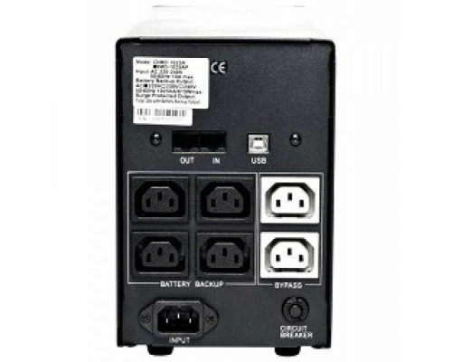 ИБП POWERCOM Imperial IMP-1025AP 615Вт 1025ВА черный