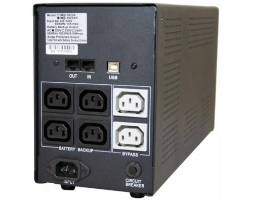 ИБП POWERCOM Imperial IMD-1025AP 615Вт 1025ВА черный