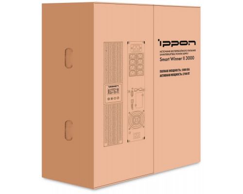 ИБП IPPON Smart Winner II 3000 2700Вт 3000ВА черный ИБП IPPON Smart Winner II 3000 2700Вт 3000ВА черный