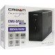 ИБП CROWN CMU-SP800 COMBO {800VA металл,1x12V/9AH, розетки 2*IEC + 2*EURO} CM000001494