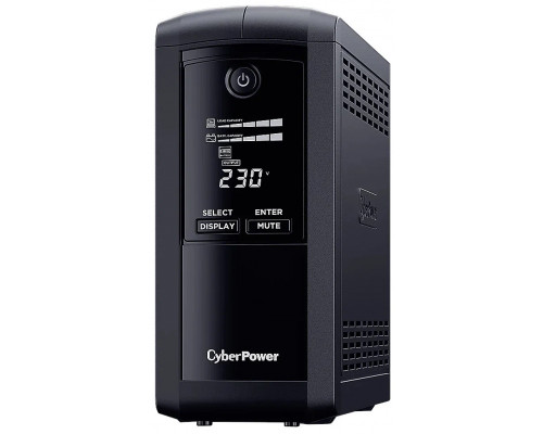 ИБП CyberPower VP700ELCD Line-Interactive 700VA/390W USB/RS-232/RJ11/45  (4 EURO)