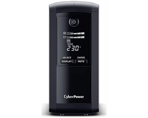 ИБП CyberPower VP700ELCD Line-Interactive 700VA/390W USB/RS-232/RJ11/45  (4 EURO)