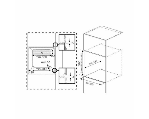 Духовой шкаф Indesit IFE 3644 BL черный