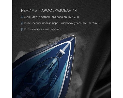 Утюг Polaris PIR 2444K Cord[LESS] синий/белый