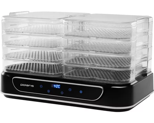 Сушилка для овощей и фруктов Polaris PFD 1206V черный