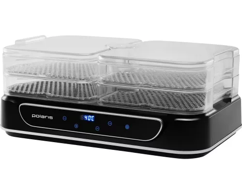 Сушилка для овощей и фруктов Polaris PFD 1206V черный