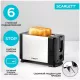 Тостер Scarlett SC-TM11012 серебристый/черный