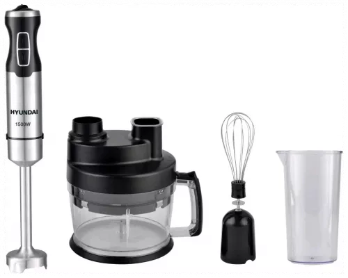 Блендер Hyundai HYB-H4935 1200Вт черный/серебристый