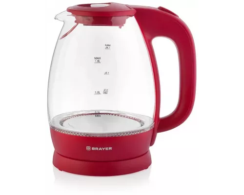 Чайник BRAYER BR1045RD розовый