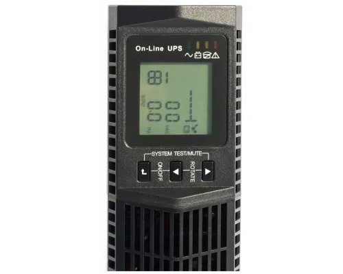 ИБП SKAT-UPS 1000 RACK + 2x9Ah UPS 900 W, On-Line, sine, built-in rechargeable batteries 2 pcs x 9Ah