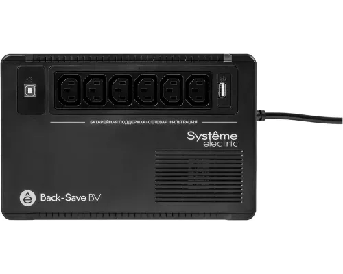 ИБП Systeme Electriс Back-Save, 800VA/480W, 230V, Line-Interactive, AVR, 6xC13 Outlets, USB charge(type A), USB