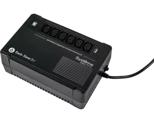ИБП Systeme Electriс Back-Save, 800VA/480W, 230V, Line-Interactive, AVR, 6xC13 Outlets, USB charge(type A), USB