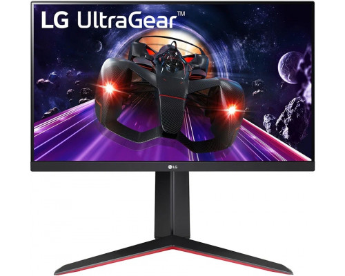 Монитор 23.8" LG UltraGear 24GN65R-B черный IPS 16:9 HDMI матовая HAS 300cd 178гр/178гр 1920x1080 144Hz FreeSync Premium DP FHD 5.6кг