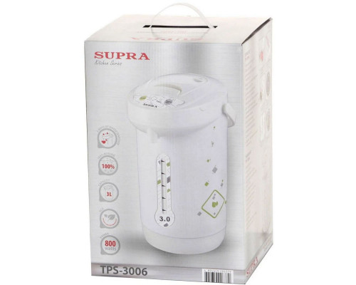 Термопот Supra TPS-3006 белый/рисунок