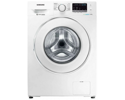 Стиральная машина SAMSUNG WW60J4210JWOLD белый (6 кг, диспл, инвертор)