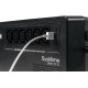 ИБП Systeme Electriс Back-Save, 600VA/360W, 230V, Line-Interactive, AVR, 6xC13 Outlets, USB charge(type A), USB