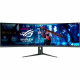 Монитор Asus 49" ROG Strix XG49WCR черный VA LED 1ms 32:9 HDMI матовая HAS Piv 450cd 178гр/178гр 5120x1440 165Hz DP DQ USB 14.92кг