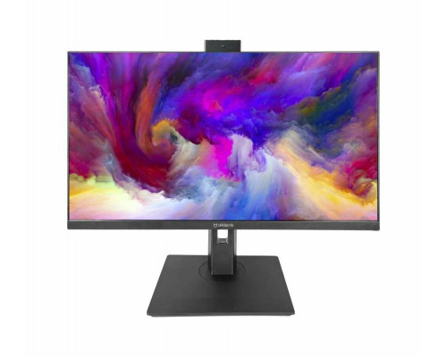 Монитор IRBIS SMARTVIEW ISM27FIDW 27'' LED Monitor 1920x1080, 16:9, IPS, 250 cd/m2, 1000:1, 3ms, 178°/178°, VGA, HDMI, DP, USB, PJack, Audio output, 75Hz, Tilt, Height, Camera 5 mp, Speakers, внутр. бп, Black NEW Монитор IRBIS SMARTVIEW ISM27FIDW 27'' LED Monitor 1920x1080, 16:9, IPS, 250 cd/m2, 1000:1, 3ms, 178°/178°, VGA, HDMI, DP, USB, PJack, Audio output, 75Hz, Tilt, Height, Camera 5 mp, Speakers, внутр. бп, Black NEW