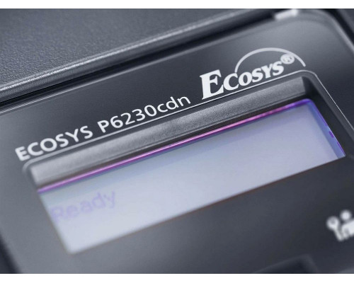 Принтер лазерный Kyocera P6230cdn (A4, 1200 dpi, 1024 Mb, 30 ppm,  дуплекс, USB 2.0, Gigabit Ethernet)