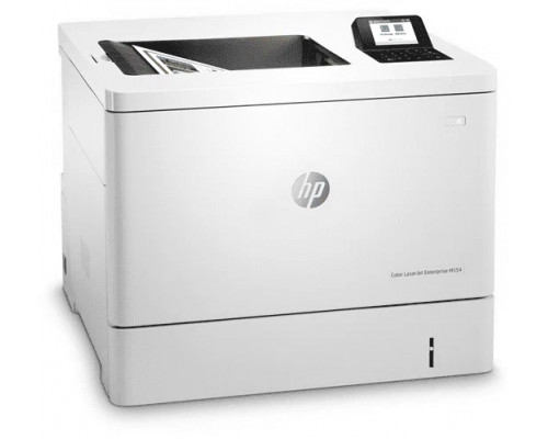 Принтер HP Color LaserJet Enterprise M554dn, (цветной, A4, 1200dpi, 33ppm, 1Gb+4Gb eMMC, Duplex, Lan, USB)