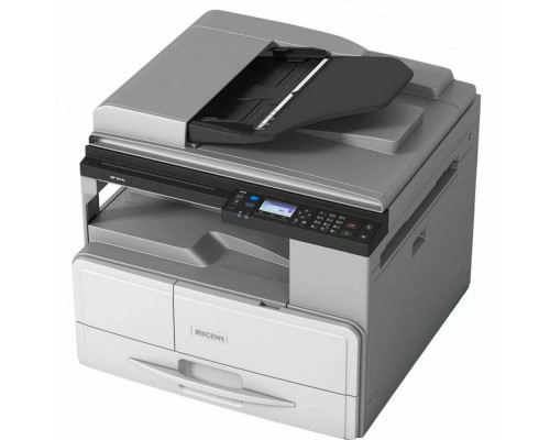 МФУ Ricoh MP 2014AD (912356/417378), лазерный принтер/сканер/копир A3, 20 стр/мин, 600x600 dpi, 256 Мб, ADF, дуплекс, подача: 350 лист., вывод: 250 лист., USB, ЖК-панель (Старт.тонер 4000 стр. Запуск специалистом АСЦ)