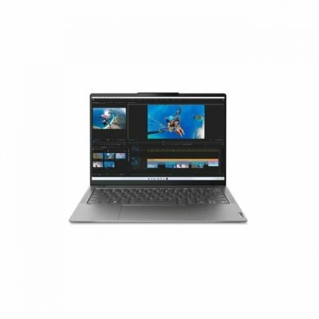 Ноутбук Lenovo Yoga Slim 6 14IRP8 14"(2240x1400 IPS)/Intel Core i5 1340P(1.9Ghz)/16384Mb/512SSDGb/noDVD/Int:Intel Iris Xe Graphics/Cam/BT/WiFi/65WHr/war 1y/1.32kg/storm grey/Win11Home + 65W, RU kbd