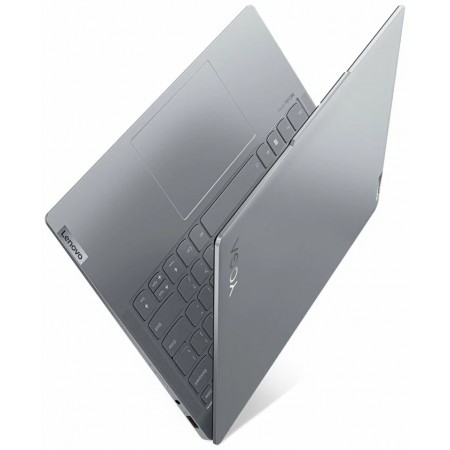 Ноутбук Lenovo Yoga Slim 6 14APU8 14"(2240x1400 IPS)/AMD Ryzen 7 7840U(3.3Ghz)/16384Mb/1024SSDGb/noDVD/Int:AMD Radeon 780M/Cam/BT/WiFi/65WHr/war 1y/1.35kg/storm grey/Win11Home + 65W, RU kbd