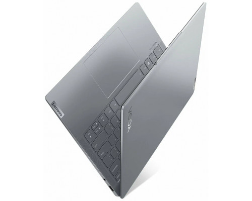 Ноутбук Lenovo Yoga Slim 6 14APU8 14"(2240x1400 IPS)/AMD Ryzen 5 7540U(3.2Ghz)/16384Mb/512SSDGb/noDVD/Int:AMD Radeon 740M/Cam/BT/WiFi/65WHr/war 1y/1.35kg/storm grey/Win11Home + 65W, RU kbd