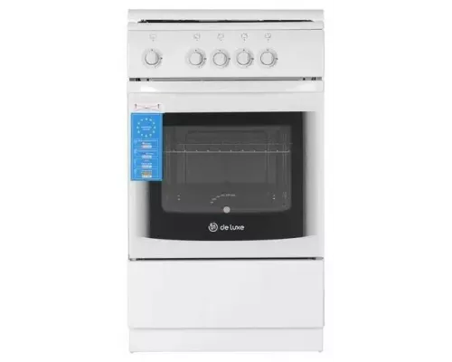 Кухонная плита DE LUXE 5040.37г (КР) белый