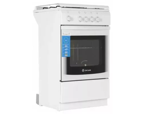 Кухонная плита DE LUXE 5040.37г (КР) белый