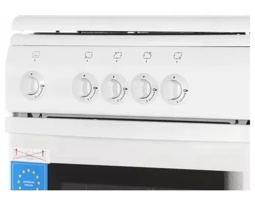Кухонная плита DE LUXE 5040.37г (КР) белый
