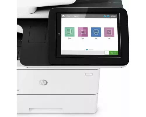 МФУ лазерное HP LaserJet Enterprise M528f, лазерный принтер/сканер/копир ( A4, 1200 dpi, 43ppm, 1.75GB, 500GB HDD, 2trays 100+550, ADF 100, Duplex, Stepler, USB/GigEth)