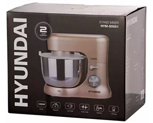 Миксер Hyundai HYM-S5551 бежевый