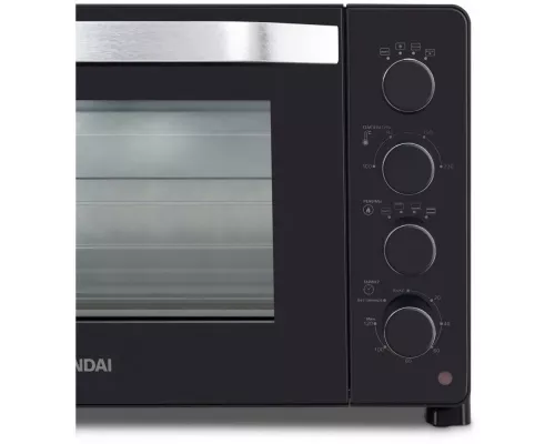 Мини-печь Hyundai MIO-HY081 серебристый/черный