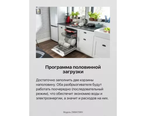 Посудомоечная машина Hansa ZWM475WH