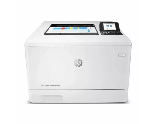 Принтер лазерный HP Color LaserJet Managed E45028dn, (A4, 600dpi, цветная печать, 27стр/мин, Duplex, USB, Lan) (3QA35A)