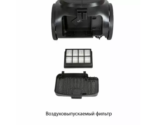 Пылесос Supra VCS-2460 красный/черный