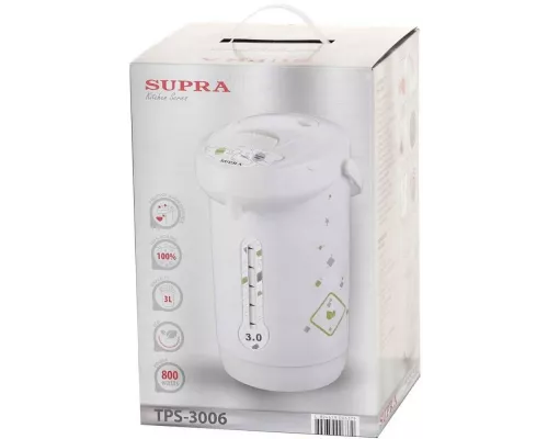 Термопот Supra TPS-3006 белый/рисунок