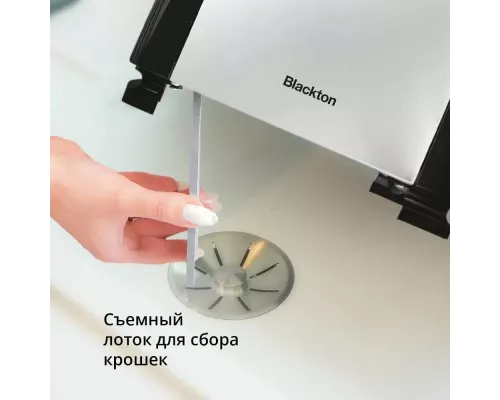 Тостер Blackton Bt Т1111 Black-Silver