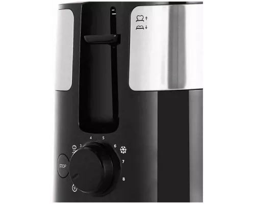 Тостер Philips HD2516 830Вт черный/стальной