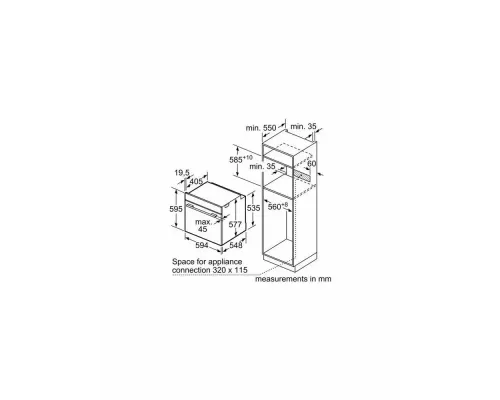 Духовой шкаф Bosch HBG655BS1M
