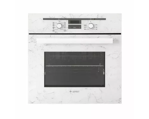Духовой шкаф GEFEST ЭДВ ДА 622-02 К152 белый рисунок "мрамор"