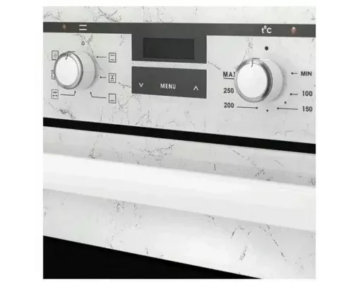 Духовой шкаф GEFEST ЭДВ ДА 622-02 К152 белый рисунок "мрамор"