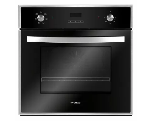 Духовой шкаф Hyundai HEO 6642 IX серебристый