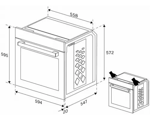 Духовой шкаф Indesit IFE 3644 IX