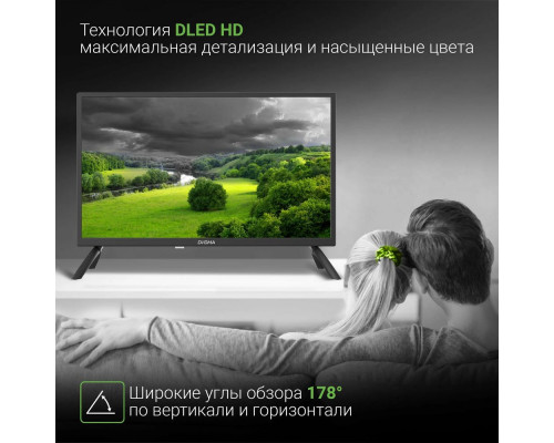 Телевизор DIGMA DM-LED32SBB31 Smart Яндекс.ТВ