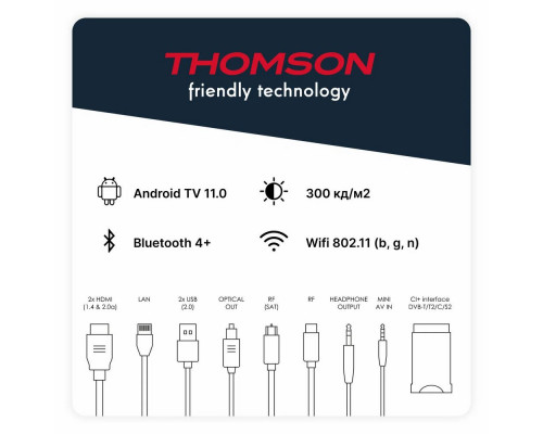 Телевизор LED THOMSON T43FSL6060 FHD Smart