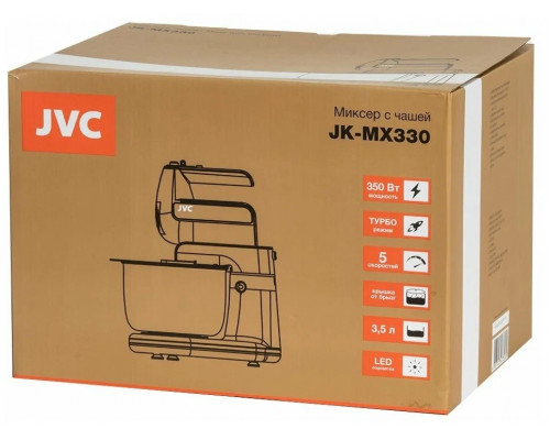 Миксер JVC JK-MX330 белый Миксер JVC JK-MX330 белый