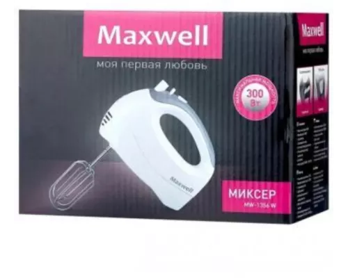 Миксер Maxwell MW-1356(W)