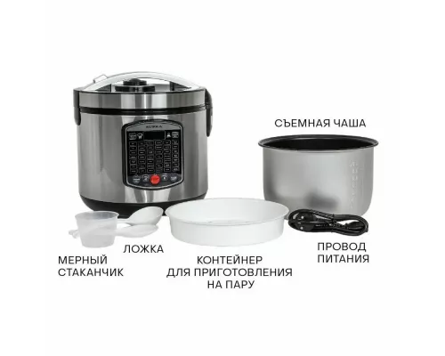 Мультиварка Supra MCS-5220 5л 860Вт серебристый